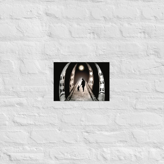 Abstrakte Kunst-Poster "Hope"