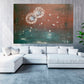 Acrylmalerei auf Poster-"Flying Dandelions"